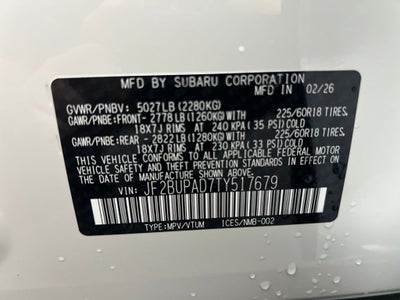 2026 Subaru OUTBACK Premium