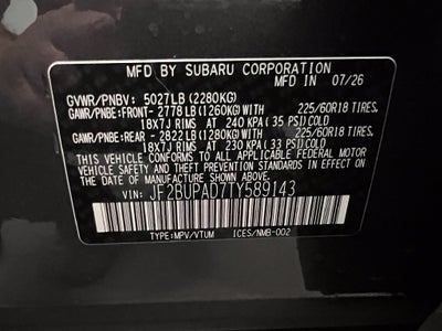 2026 Subaru OUTBACK Premium