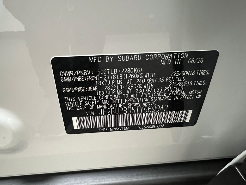 2026 Subaru OUTBACK Premium