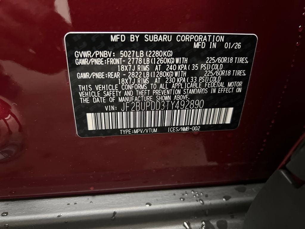 2026 Subaru OUTBACK Limited