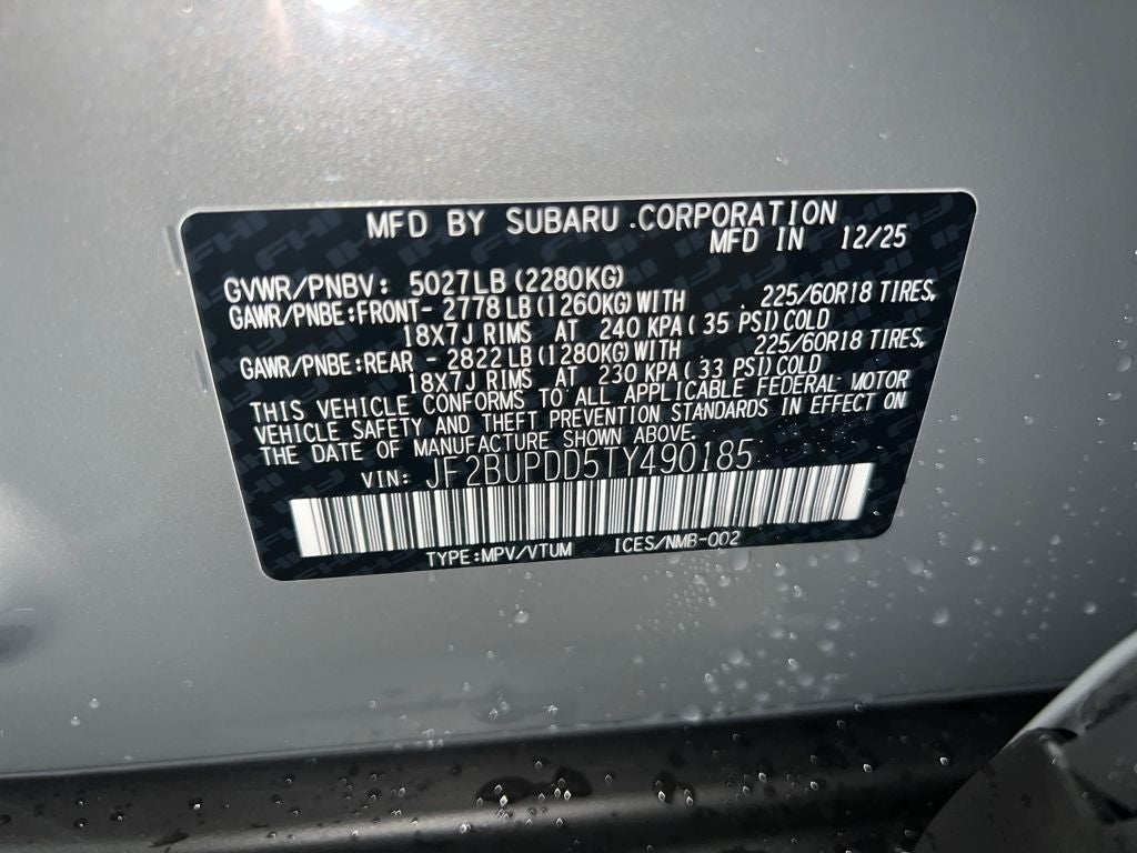 2026 Subaru OUTBACK Limited