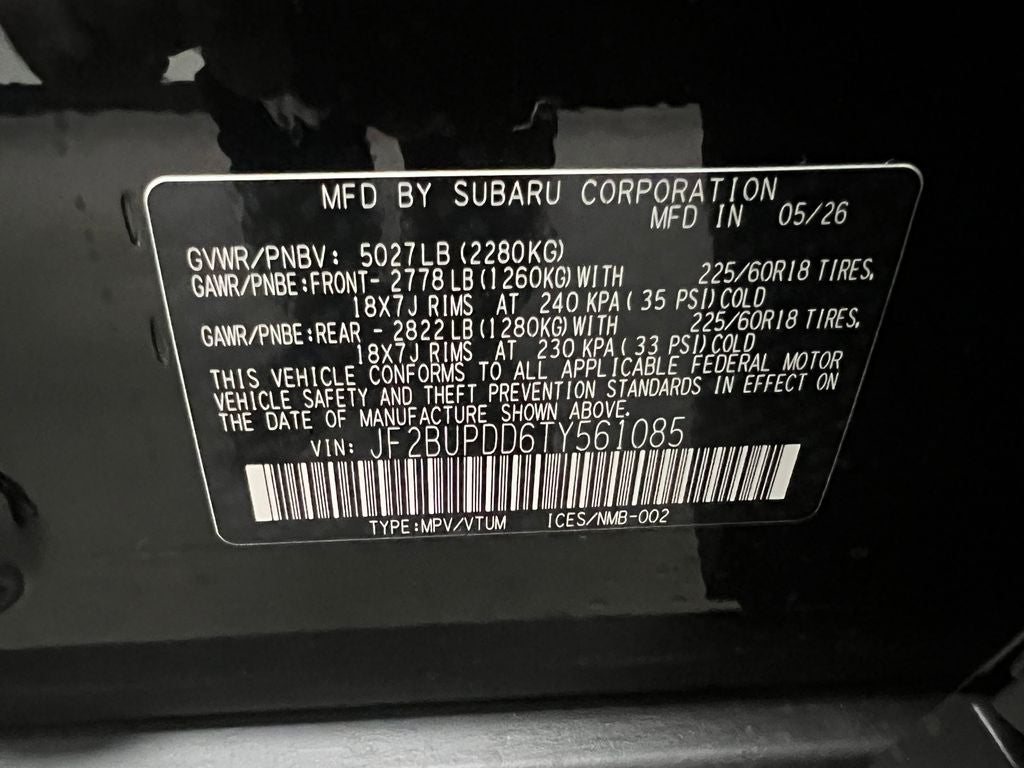 2026 Subaru OUTBACK Limited