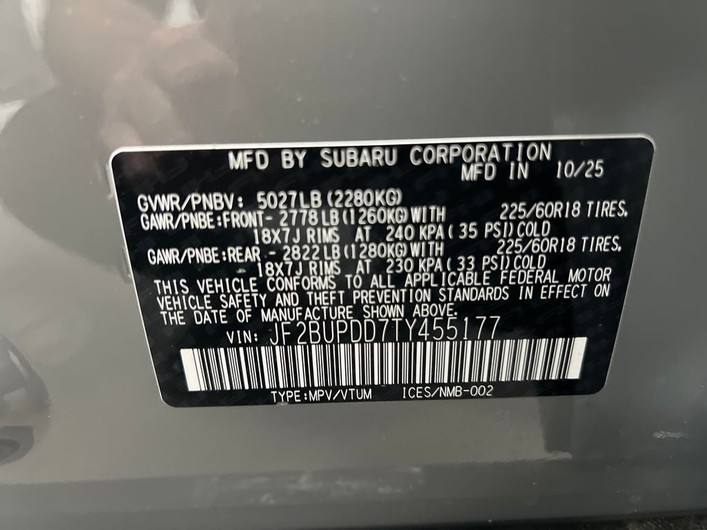 2026 Subaru OUTBACK Limited