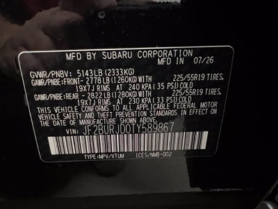 2026 Subaru OUTBACK Touring XT