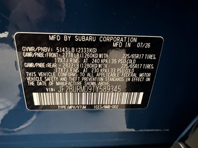 2026 Subaru OUTBACK Wilderness