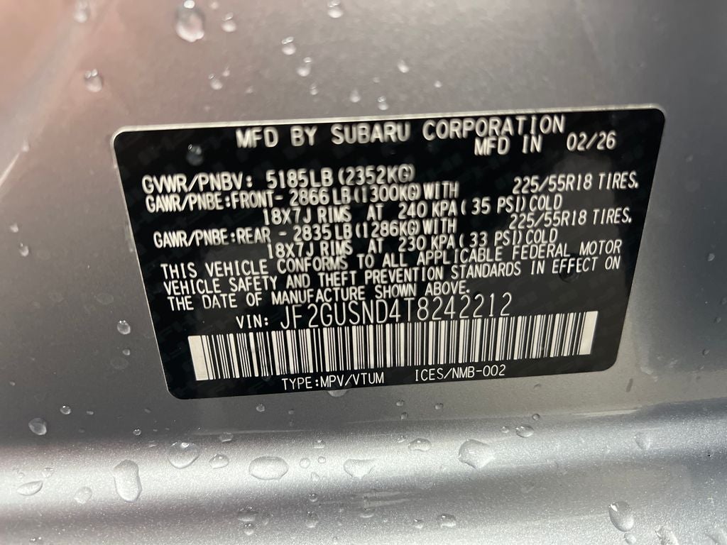 2026 Subaru CROSSTREK Limited Hybrid