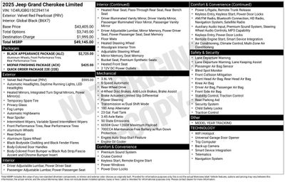 2025 Jeep Grand Cherokee Limited