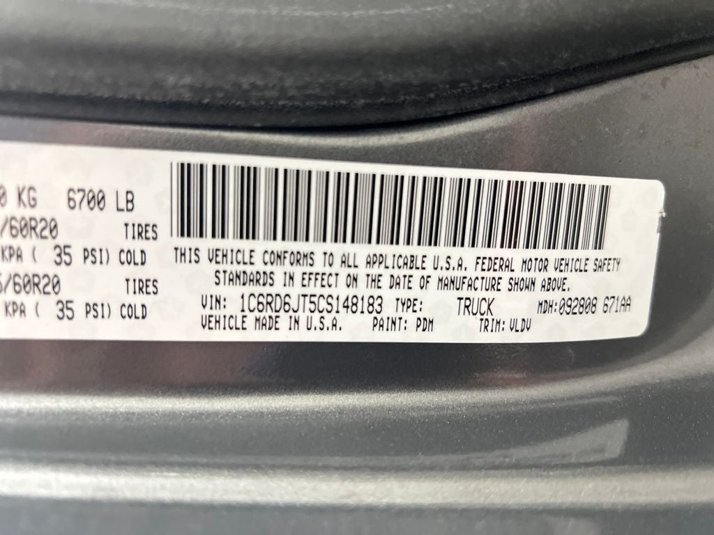 2012 RAM 1500 Laramie