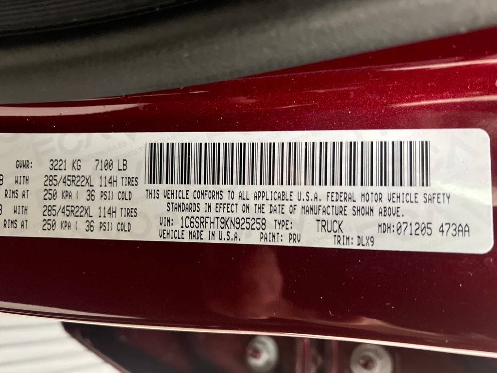 2019 RAM 1500 Limited