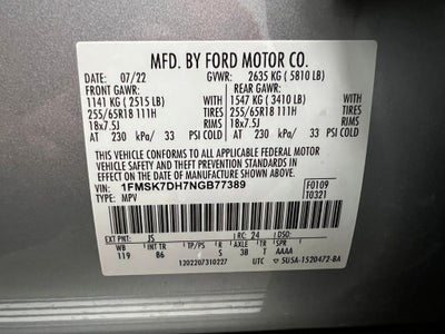2022 Ford Explorer XLT