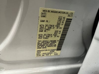 2023 Nissan Titan SV
