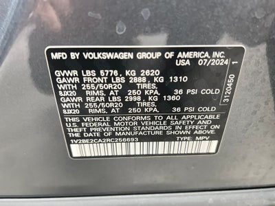 2024 Volkswagen Atlas Cross Sport 2.0T SEL