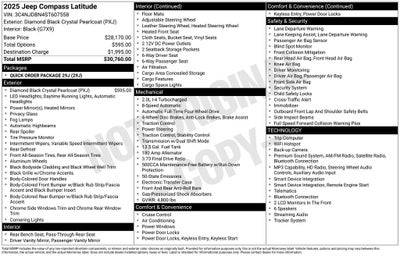 2025 Jeep Compass Latitude