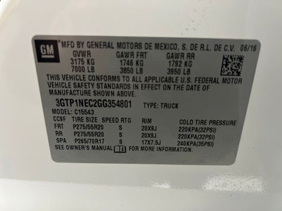 2016 GMC Sierra 1500 SLT