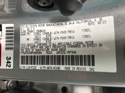 2023 Toyota Tacoma SR5 V6