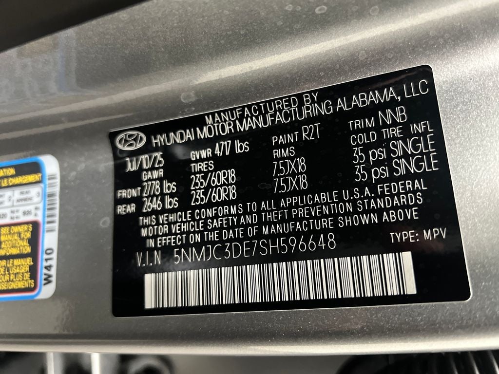 2025 Hyundai Tucson SEL Convenience