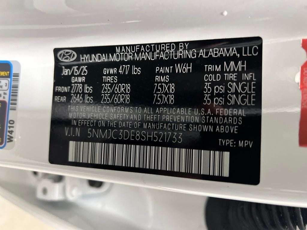 2025 Hyundai Tucson SEL Convenience