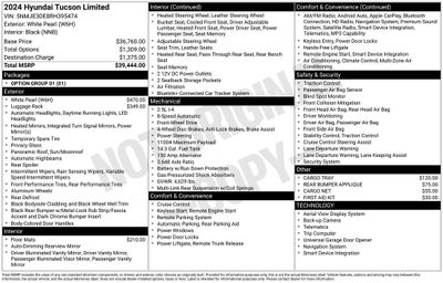 2024 Hyundai Tucson Limited