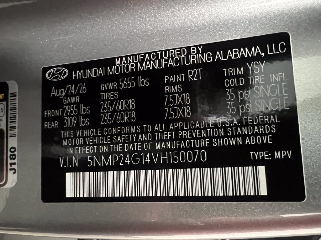 2027 Hyundai Santa Fe Hybrid SEL