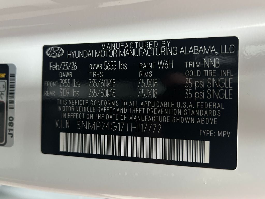 2026 Hyundai Santa Fe Hybrid SEL