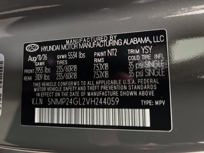 2027 Hyundai Santa Fe SEL