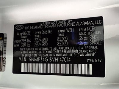 2027 Hyundai Santa Fe Hybrid Limited