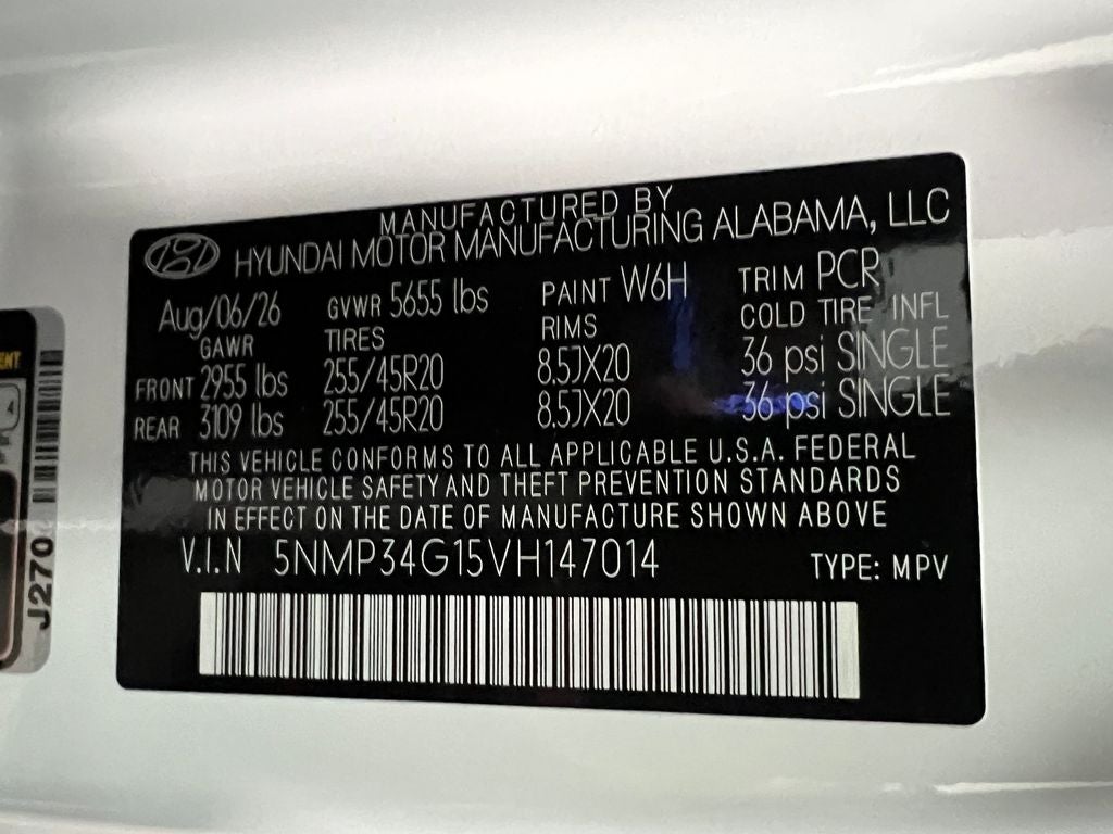 2027 Hyundai Santa Fe Hybrid Limited