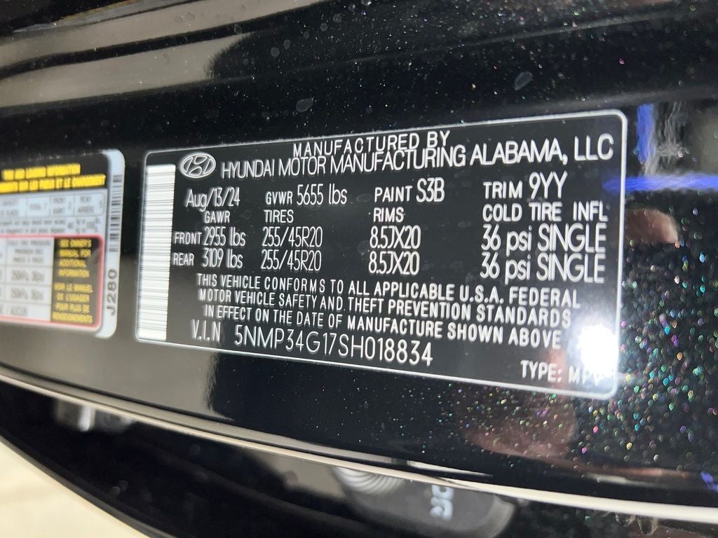 2025 Hyundai Santa Fe Hybrid Limited