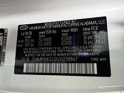 2027 Hyundai Santa Fe Limited