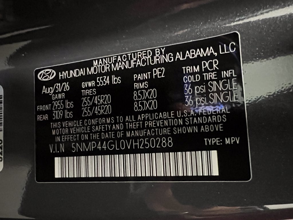 2027 Hyundai Santa Fe Limited