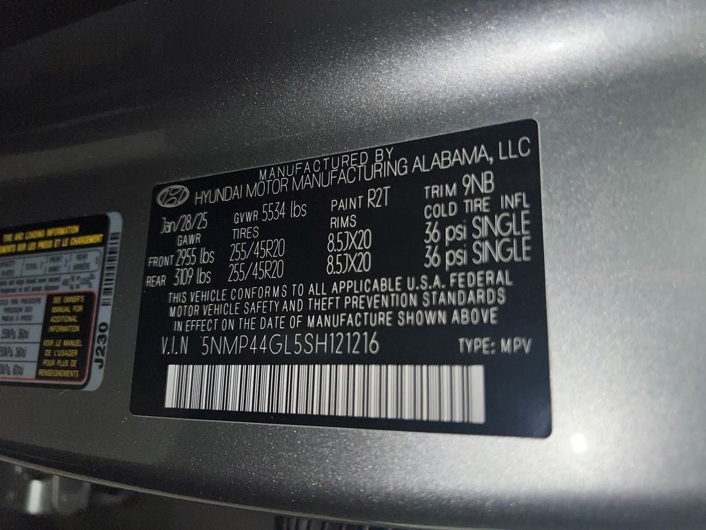 2025 Hyundai Santa Fe Limited