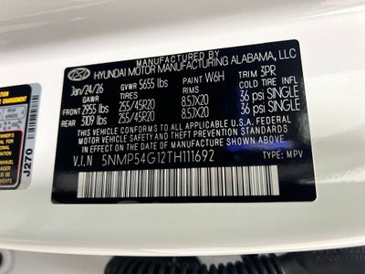 2026 Hyundai Santa Fe Hybrid Calligraphy