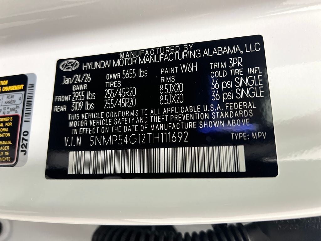 2026 Hyundai Santa Fe Hybrid Calligraphy