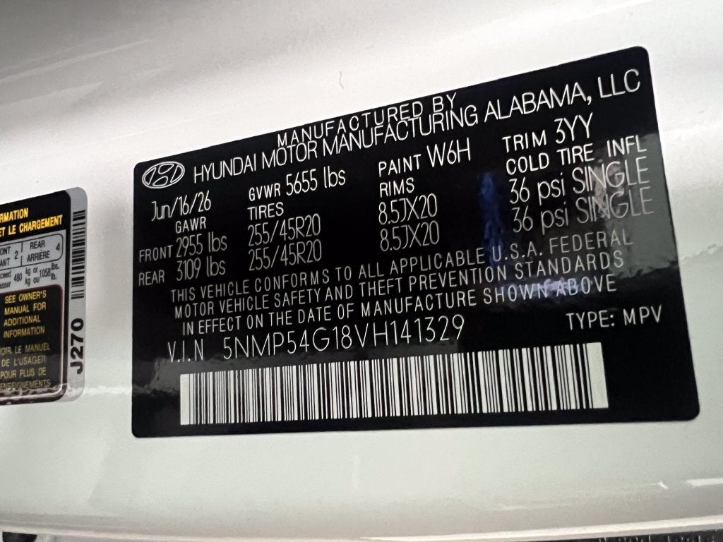 2027 Hyundai Santa Fe Hybrid Calligraphy