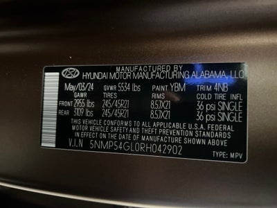 2024 Hyundai Santa Fe Calligraphy