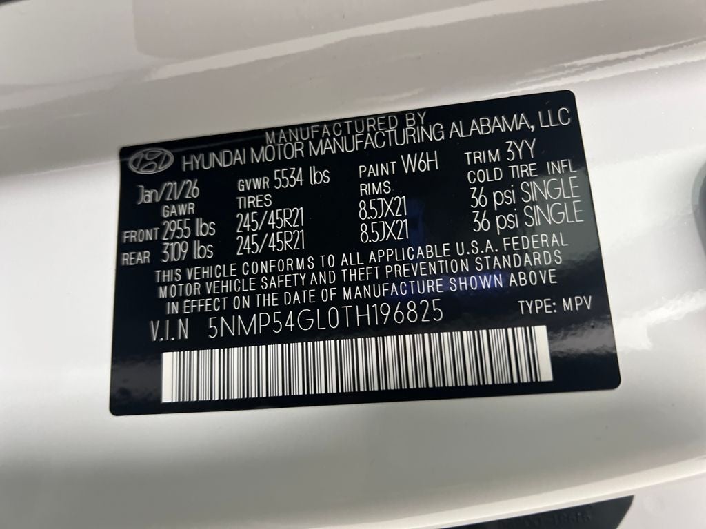 2026 Hyundai Santa Fe Calligraphy