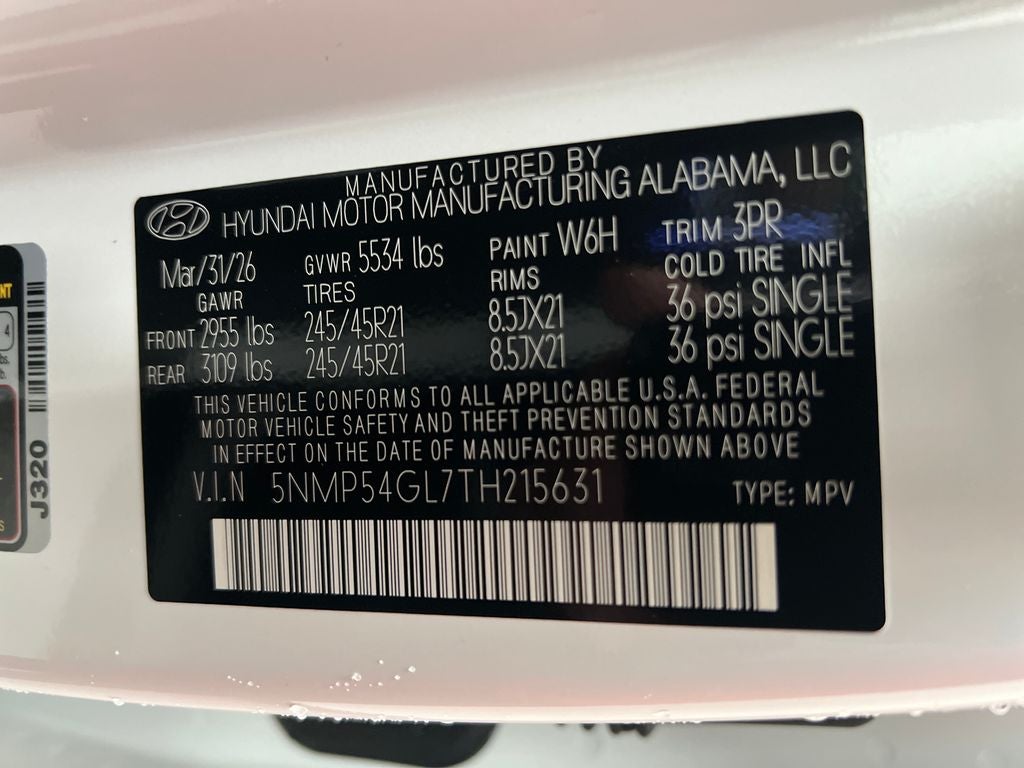 2026 Hyundai Santa Fe Calligraphy