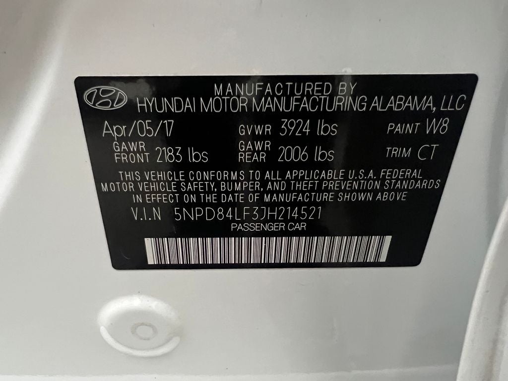 2018 Hyundai Elantra SEL