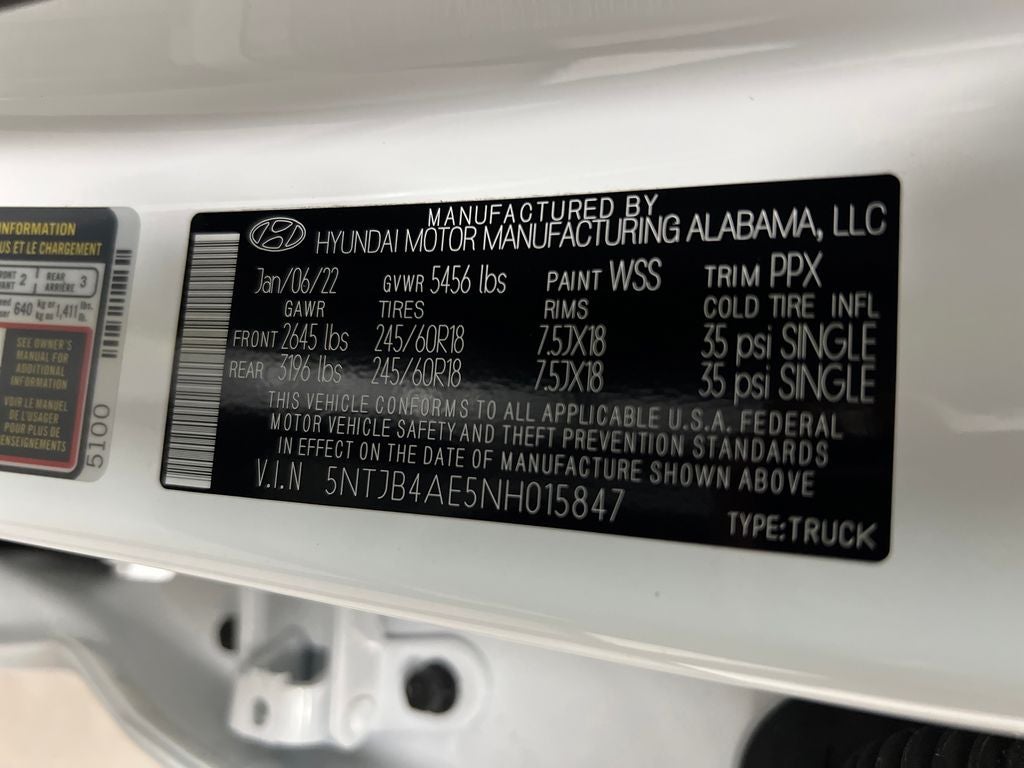 2022 Hyundai Santa Cruz SEL