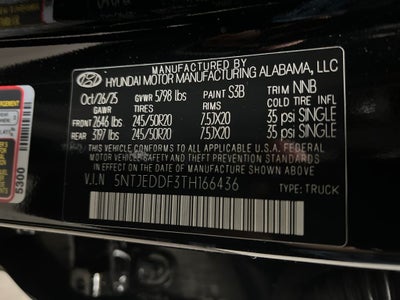 2026 Hyundai Santa Cruz Limited