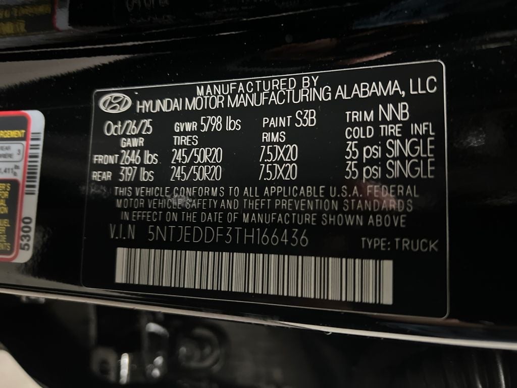 2026 Hyundai Santa Cruz Limited