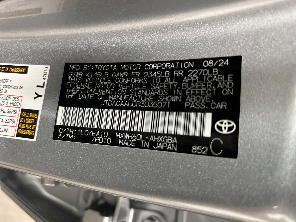 2024 Toyota Prius XLE