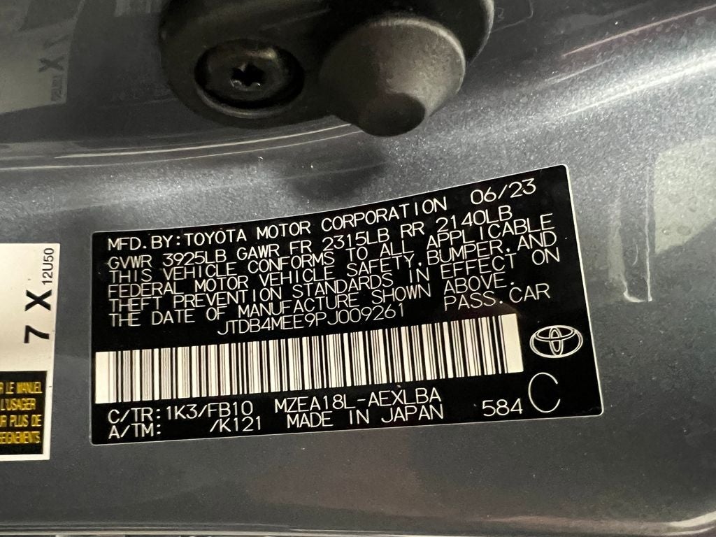 2023 Toyota Corolla LE