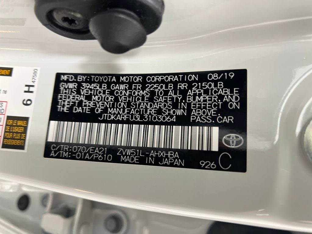 2020 Toyota Prius Limited