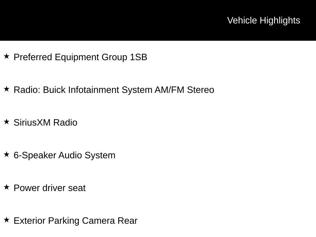 2020 Buick Encore Preferred