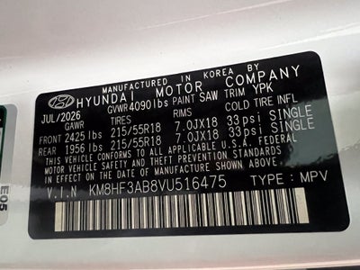 2027 Hyundai Kona SEL Sport