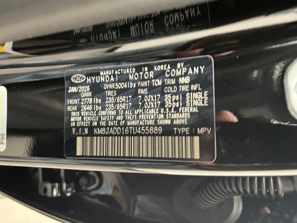 2026 Hyundai Tucson Hybrid Blue SE