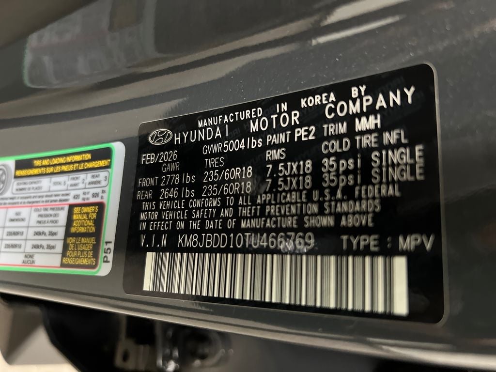 2026 Hyundai Tucson Hybrid SEL