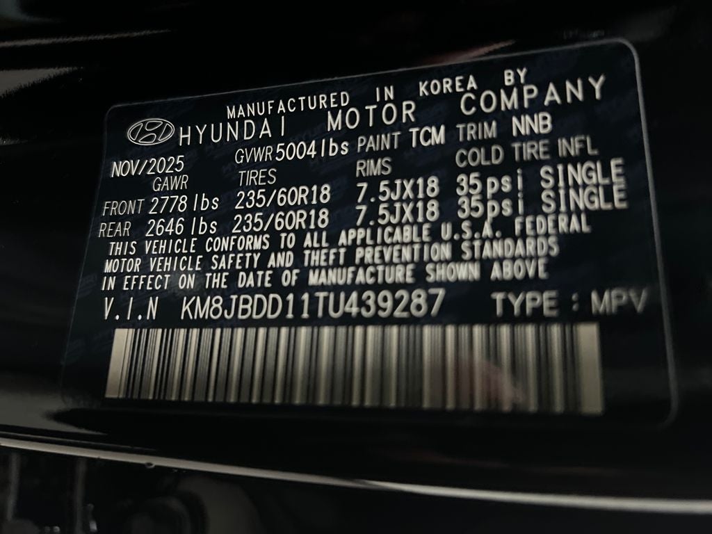 2026 Hyundai Tucson Hybrid SEL