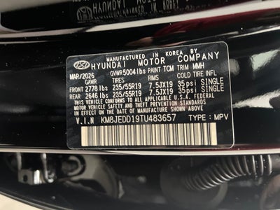 2026 Hyundai Tucson Hybrid Limited